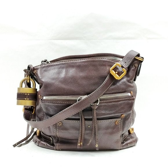 Chloe Shoulder Bag Brown Leather 3525957 - Picture 1 of 9